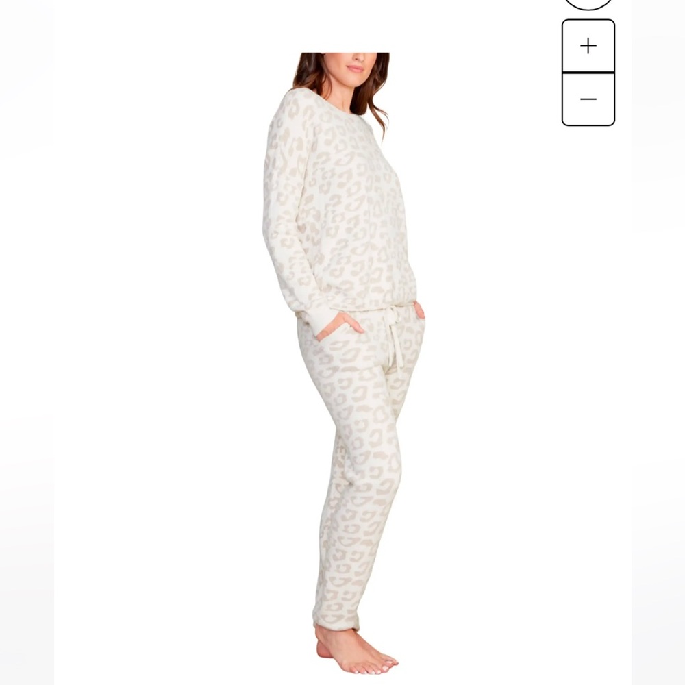 Barefoot dreams CozyChic Ultra Lite Slouchy Barefoot In The Wild jogger size S